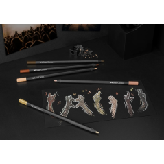 Coffret crayons couleur chair