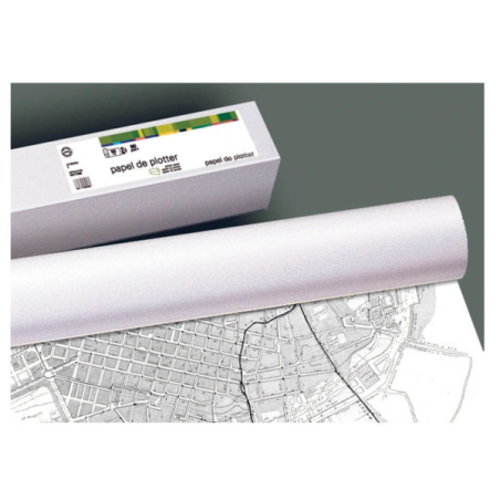 Bobines traceur papier blanc