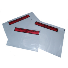 Pochette autoadhésive transparente documents