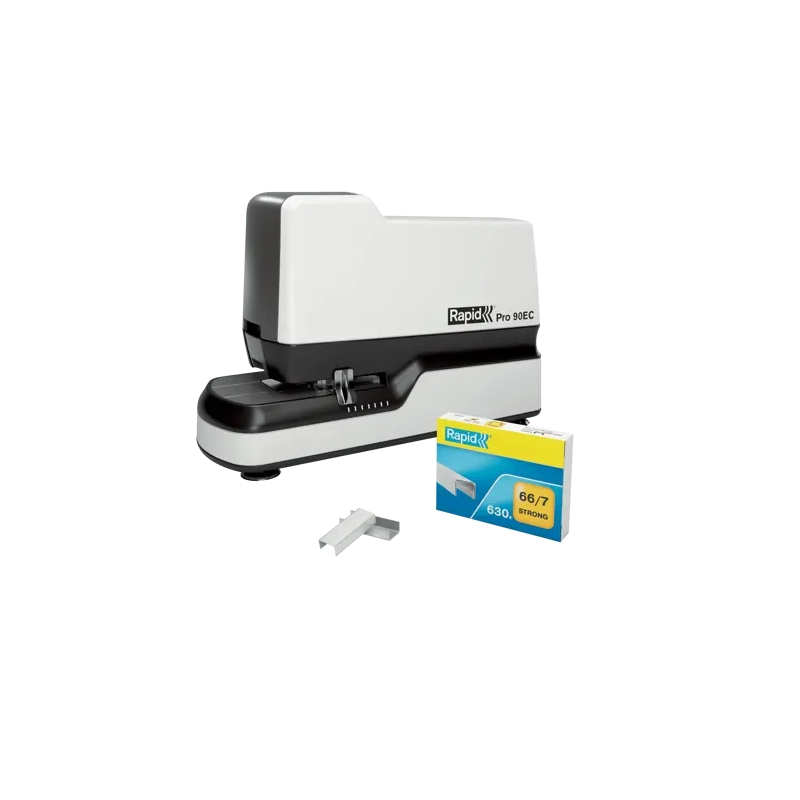 Grapadora électrique Rapid Pro 90EC blanche 50 feuilles Grapadora électrique Rapid Pro 90EC blanche 50 feuilles