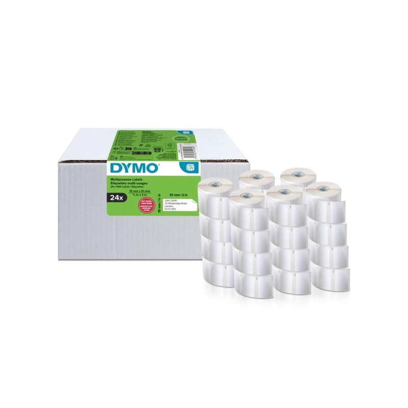 Dymo LabelWriter 11355 Étiquettes blanches 19x51 mm Dymo LabelWriter 11355 Étiquettes blanches 19x51 mm