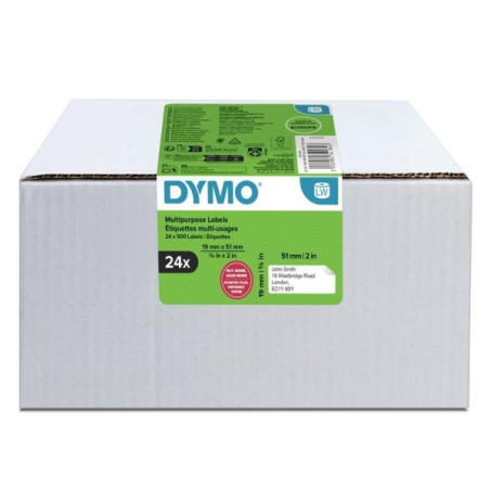 Dymo LabelWriter 11355 Étiquettes blanches 19x51 mm