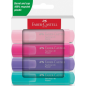 Faber-Castell Textliner 46 Surligneurs pastel x4 assortis
