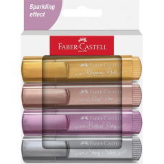 Surligneurs métallisés assortis Faber-Castell