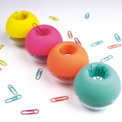 ✅ Apli Distributeur Trombones Jaune Fluo couleur Amarillo Fluorescente en stock