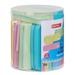 Étuis cylindriques PVC transparents