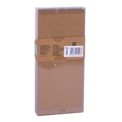 Apli Fluor Collection Office Set - 25 épingles, 80 pinces 28 mm, 20 pinces 19 mm et 100 feuilles de notes autocollantes en vert