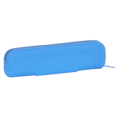 Lot de 12 étuis plats en silicone pailleté assortis