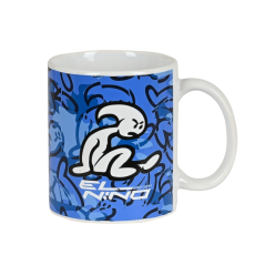 Tasse en céramique bleue