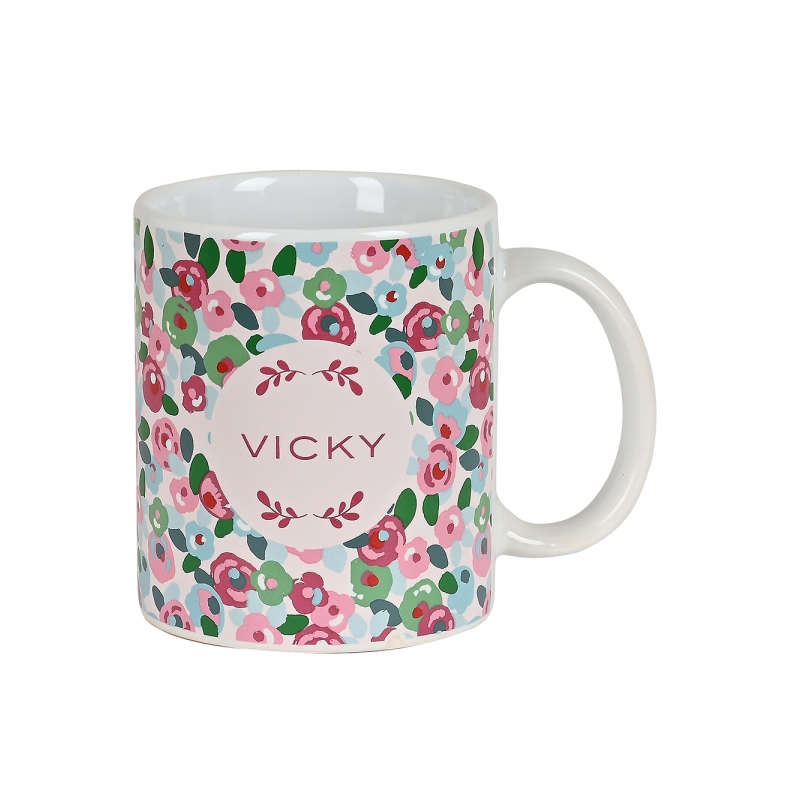 Tasse céramique Safta Vmb Rosebloom 350 ml blanche Tasse céramique Safta Vmb Rosebloom 350 ml blanche