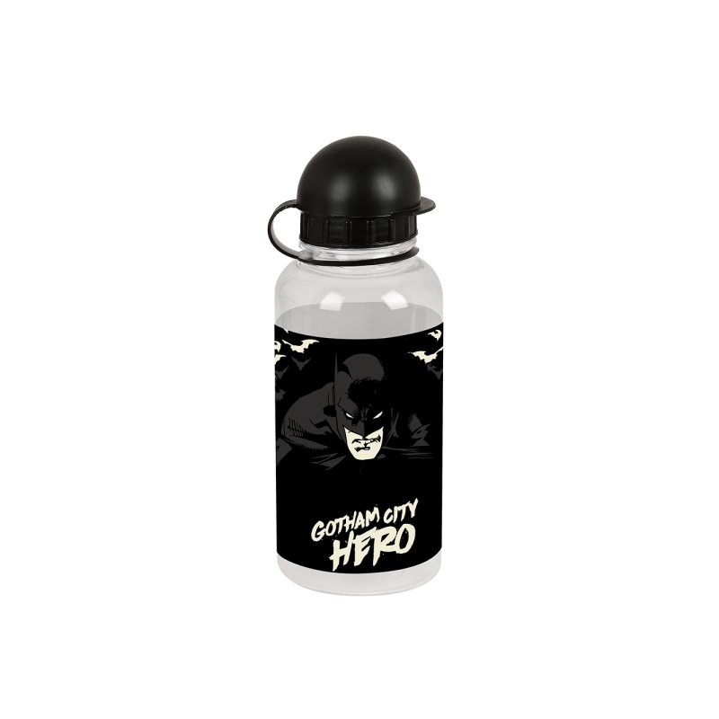 Gourde Batman Hero 500 ml noire sans BPA Gourde Batman Hero 500 ml noire sans BPA