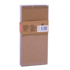 Apli Fluor Collection Office Set - 25 épingles, 80 pinces 28 mm, 20 pinces 19 mm et 100 feuilles de notes autocollantes en