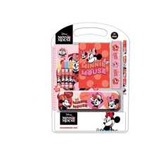Trousse scolaire Minnie rose métal