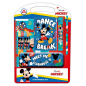 Kit scolaire Mickey Mouse Safta, trousse métal multicolore
