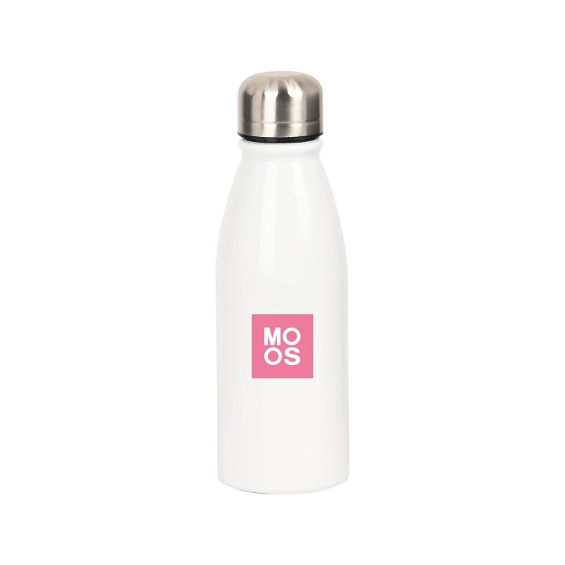 Bouteille en métal 500 ml blanche Bouteille en métal 500 ml blanche