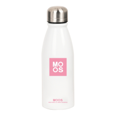 Bouteille en métal 500 ml blanche