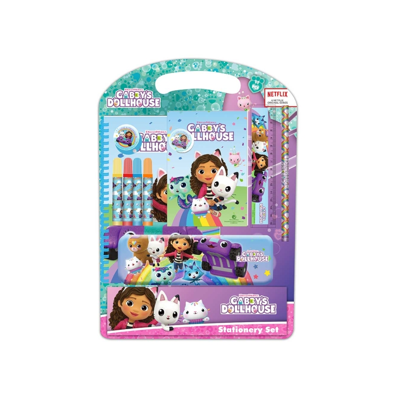 Kit scolaire Gabby Maison de poupée rose Safta Kit scolaire Gabby Maison de poupée rose Safta