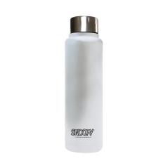 Bouteille isotherme Snoopy Love 500 ml blanche en inox