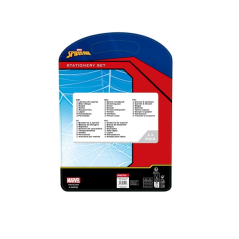Kit scolaire Spider-Man Attack avec trousse métal multicolore