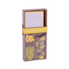 ✅ Apli Fluor Collection Office Set - 25 Pins, 80 Clips 28mm, 20 Clips 19mm et Notes Adhésives avec 100 Feuilles en stock