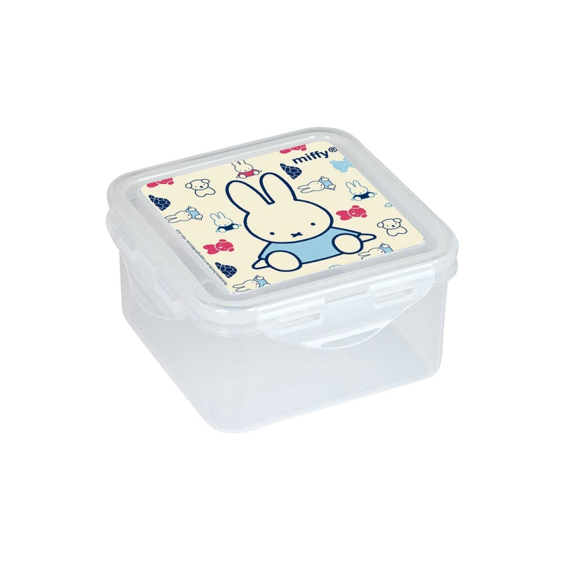 Boîte à lunch hermétique Miffy Buddy 1,27 L transparente Boîte à lunch hermétique Miffy Buddy 1,27 L transparente