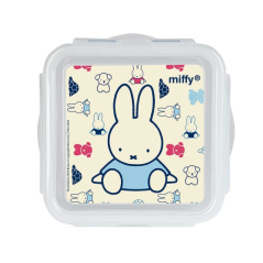 Boîte à lunch hermétique Miffy Buddy 1,27 L transparente