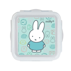 Boîte à lunch Miffy Friends 1,27 L transparente