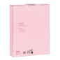 Coffret cadeau Safta VMB A4 cahier et trousse rose Coffret cadeau Safta VMB A4 cahier et trousse rose