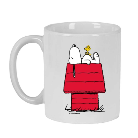 Mug Snoopy en céramique blanc