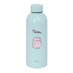 Bouteille thermos inox turquoise