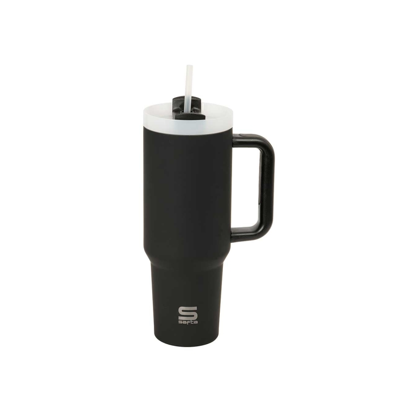 Vase thermique inox noir 1,2 L avec anse Vase thermique inox noir 1,2 L avec anse