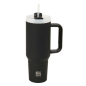 Vase thermique inox noir 1,2 L avec anse Vase thermique inox noir 1,2 L avec anse