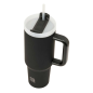 Vase thermique inox noir 1,2 L avec anse Vase thermique inox noir 1,2 L avec anse