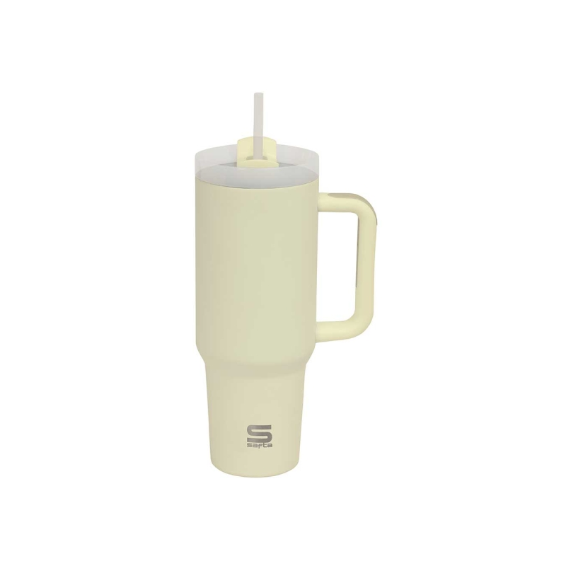 Vase thermique inox 1,2 L jaune pastel Safta Vase thermique inox 1,2 L jaune pastel Safta