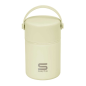 Thermos alimentaire inox Safta crème avec cuillère pliable Thermos alimentaire inox Safta crème avec cuillère pliable