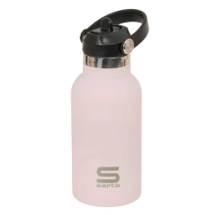 Bouteille isotherme enfant rose inox