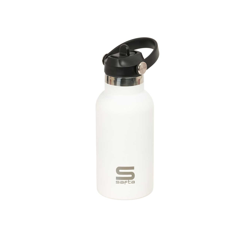 Bouteille isotherme enfant 350 ml blanche Safta Bouteille isotherme enfant 350 ml blanche Safta