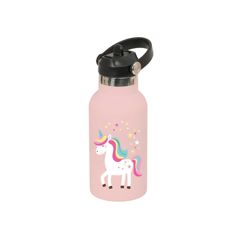 Bouteille isotherme licorne enfant 350 ml rose Bouteille isotherme licorne enfant 350 ml rose