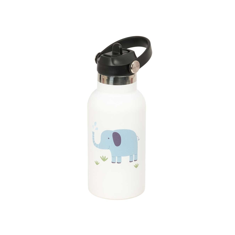 Bouteille isotherme enfant Safta Elefante 350 ml blanche Bouteille isotherme enfant Safta Elefante 350 ml blanche