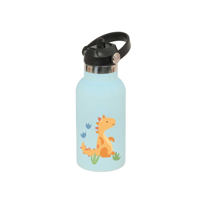 Bouteille isotherme enfant 350 ml bleu pastel Safta Dino Bouteille isotherme enfant 350 ml bleu pastel Safta Dino
