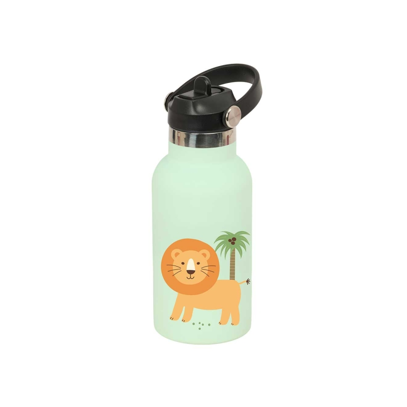 Bouteille isotherme enfant Safta Leon 350 ml menthe Bouteille isotherme enfant Safta Leon 350 ml menthe