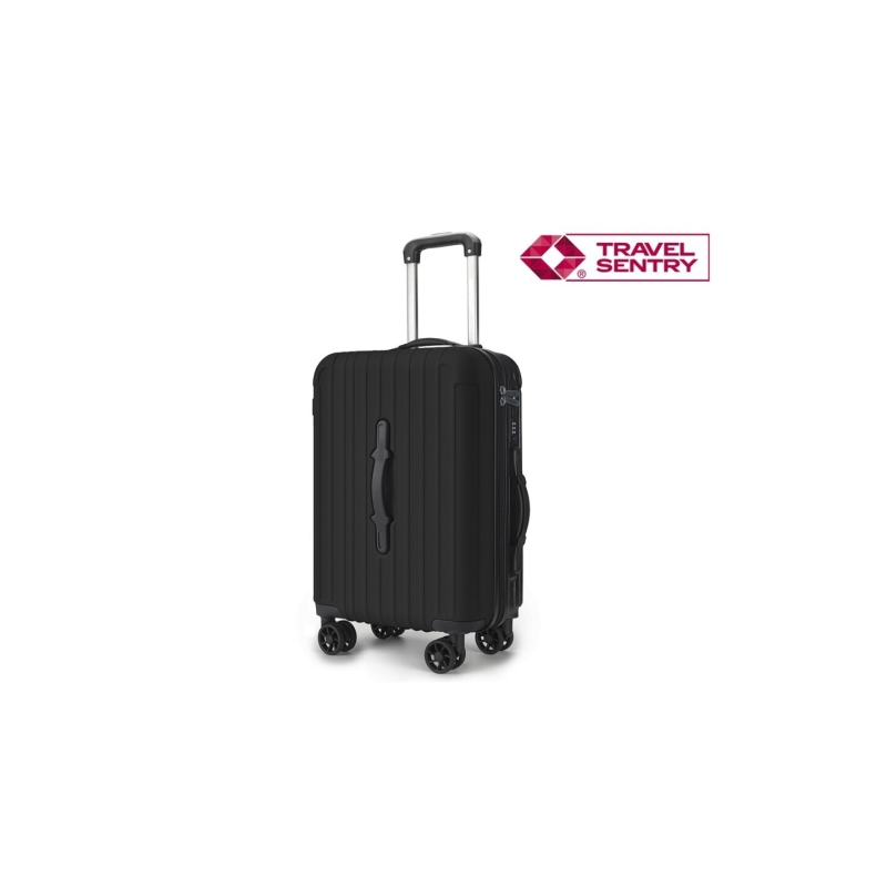Valise cabine rigide 20 pouces Lagart TSA noire