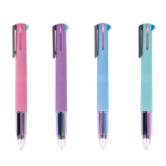 Présentoir stylos gel 20 couleurs assorties Apli Nordik