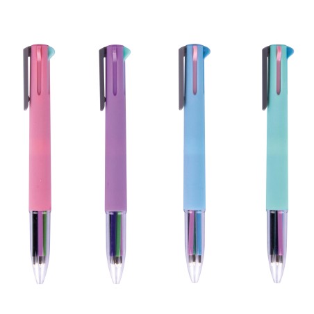 Présentoir stylos gel 20 couleurs assorties Apli Nordik