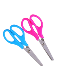 Coffret de 20 ciseaux Safta 13 cm, poignées ergonomiques assorités
