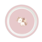Service de table enfant licorne rose PVC sans BPA 26 cm Service de table enfant licorne rose PVC sans BPA 26 cm