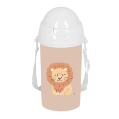 Gourde beige Safta avec paille