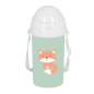 Bouteille Safta Zorrito 500 ml verte à paille intégrée Bouteille Safta Zorrito 500 ml verte à paille intégrée