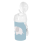 Bouteille Safta Elephant 500 ml bleue avec paille intégrée Bouteille Safta Elephant 500 ml bleue avec paille intégrée