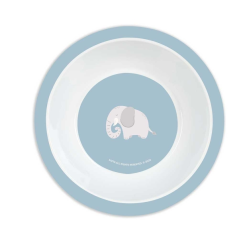 Service de table enfant bleu éléphant